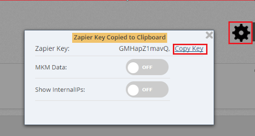 59c3de4ce7531400011b2800 Zapier Key Setup